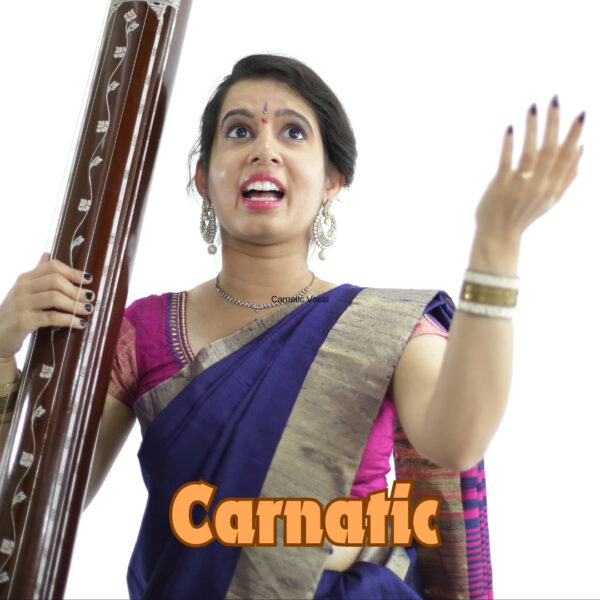 indian women singing Carnatic vocal